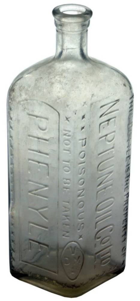 Neptune Oil Co Phenyle VDMA Bottle