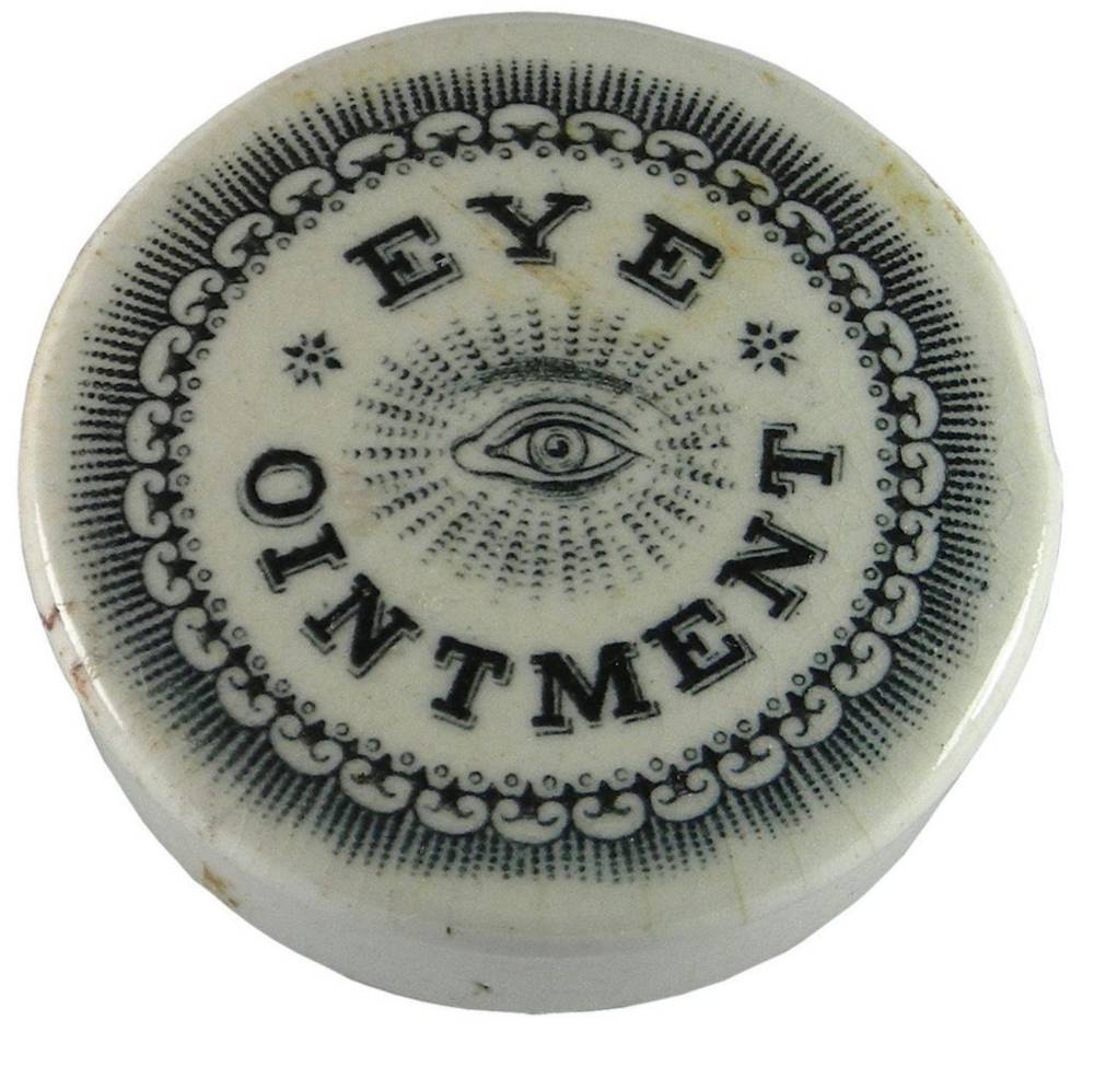 Eye Ointment Pot Lid