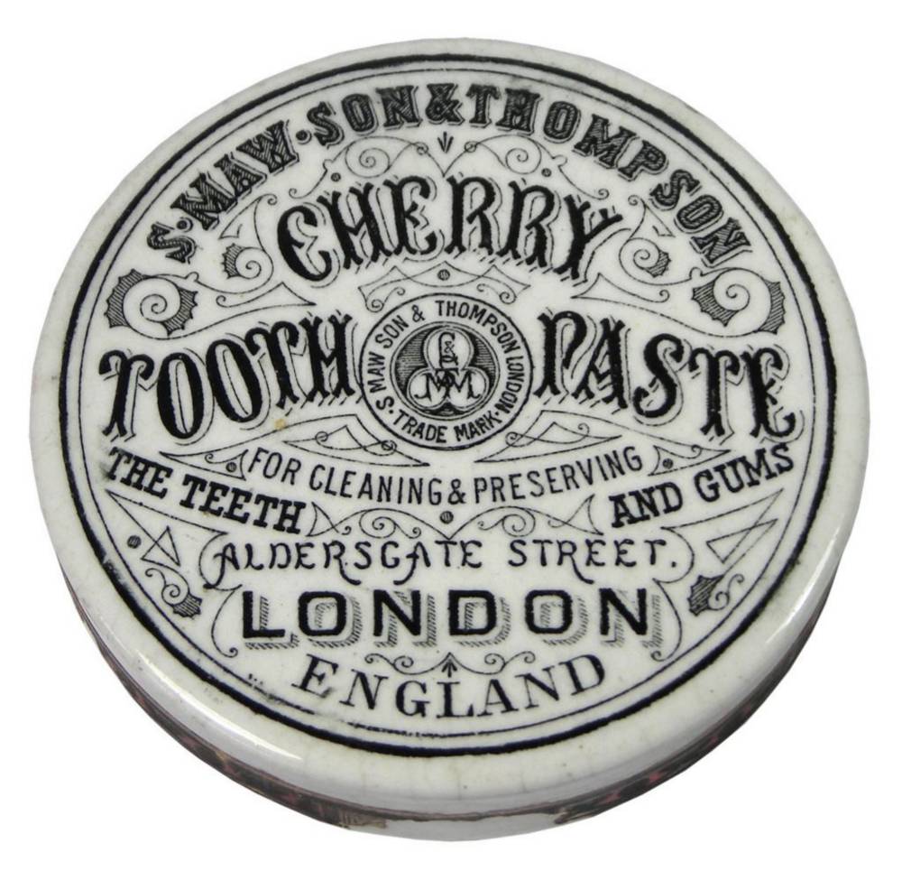 Maw Son Thompson Cherry Tooth Paste Potlid