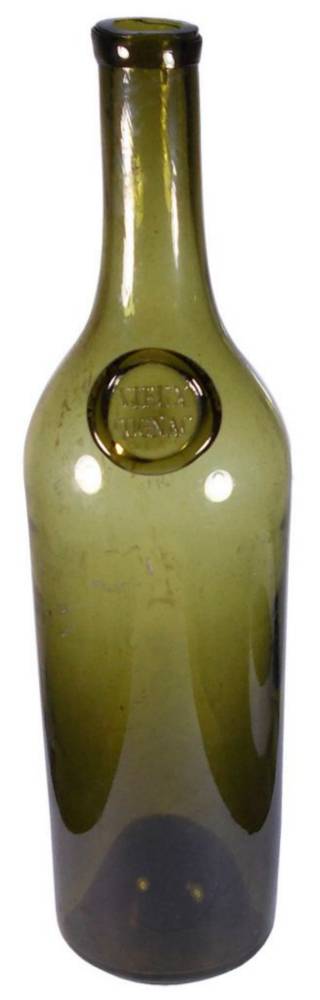 Vieux Cognac Shoulder Seal Antique Bottle