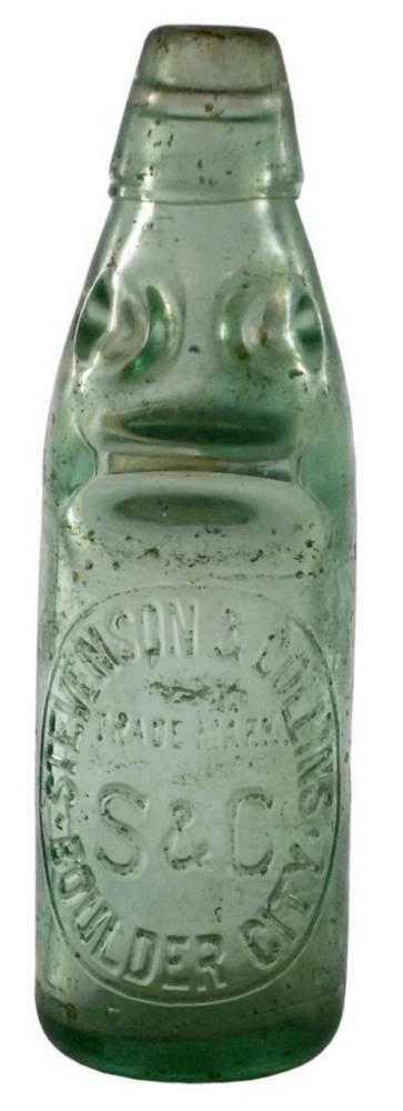Stevenson Collins Boulder City Codd Bottle