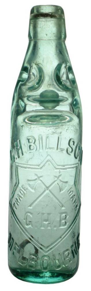 Billson Melbourne Hatchets Shield Codd Marble Bottle