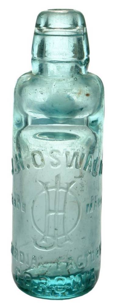 Oswald Corowa Monogram Codd Marble Bottle