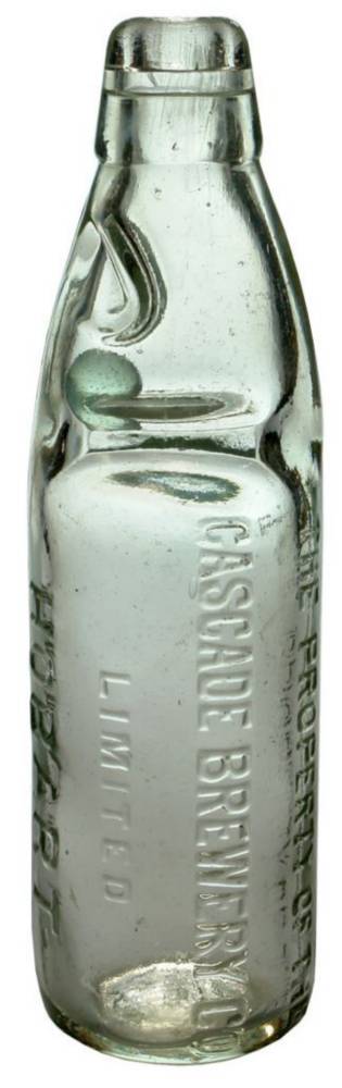 Cascade Brewery Limited Hobart Codd Marble Bottle