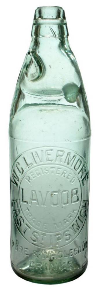 Livermore Ipswich Lavoob Codd Marble Bottle