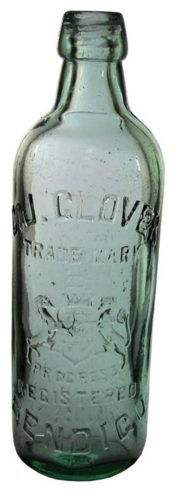 Glover Bendigo Riley Patent Bottle