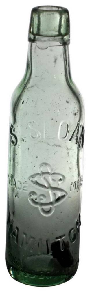 Sloan Hamilton Lamont Patent Bottle