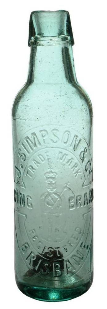 Simpson Brisbane King Lamont Patent Bottle