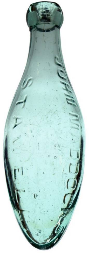 John Maddocks Stawell Torpedo Hamilton Bottle