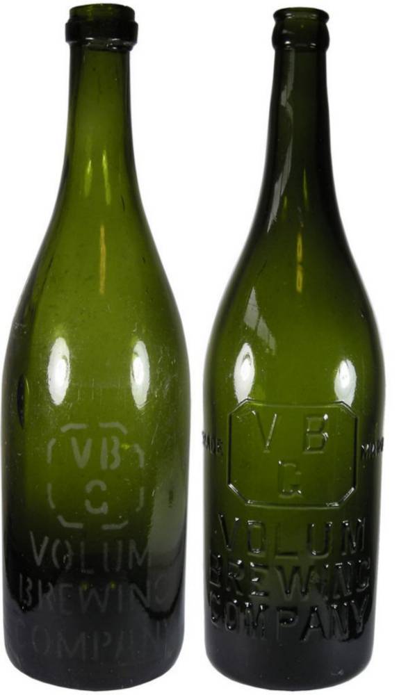 Volum Brewing Company Geelong Crown Seal Beer Bottles
