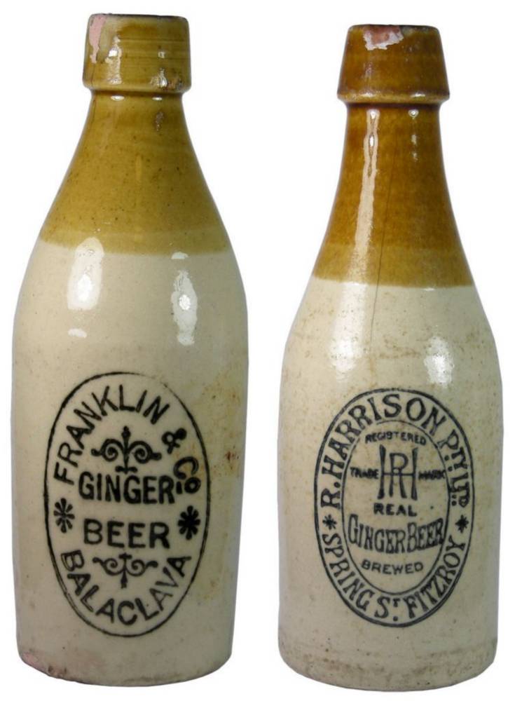 Franklin Balaclava Harrison Fitzroy Stoneware Ginger Beers