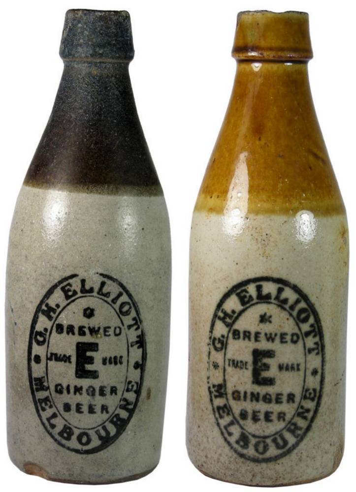 Elliott Melbourne Stoneware Ginger Beer Bottles