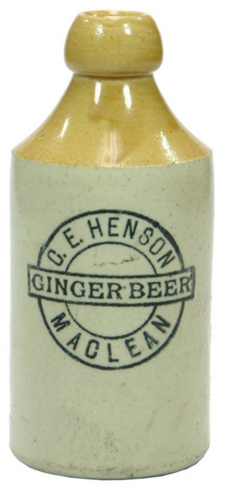 Henson Ginger Beer Maclean Stoneware Bottle