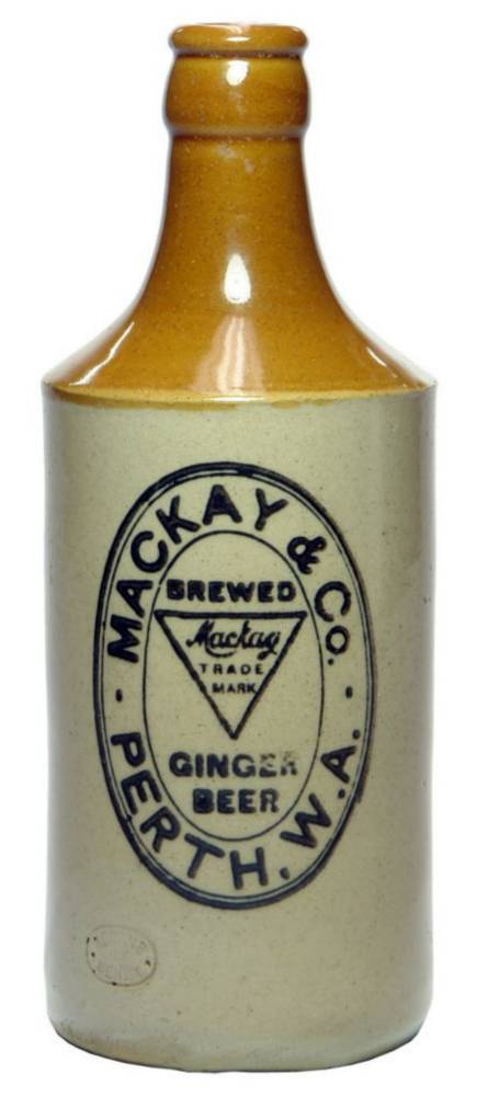 Mackay Perth Brewed Ginger Beer Bottle