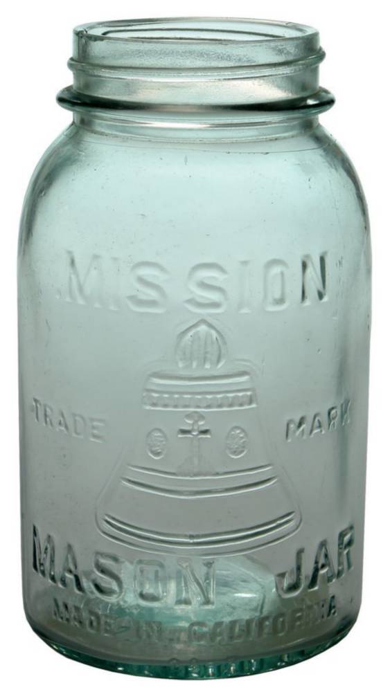 Mission Mason Jar Liberty Bell Canning Preserving