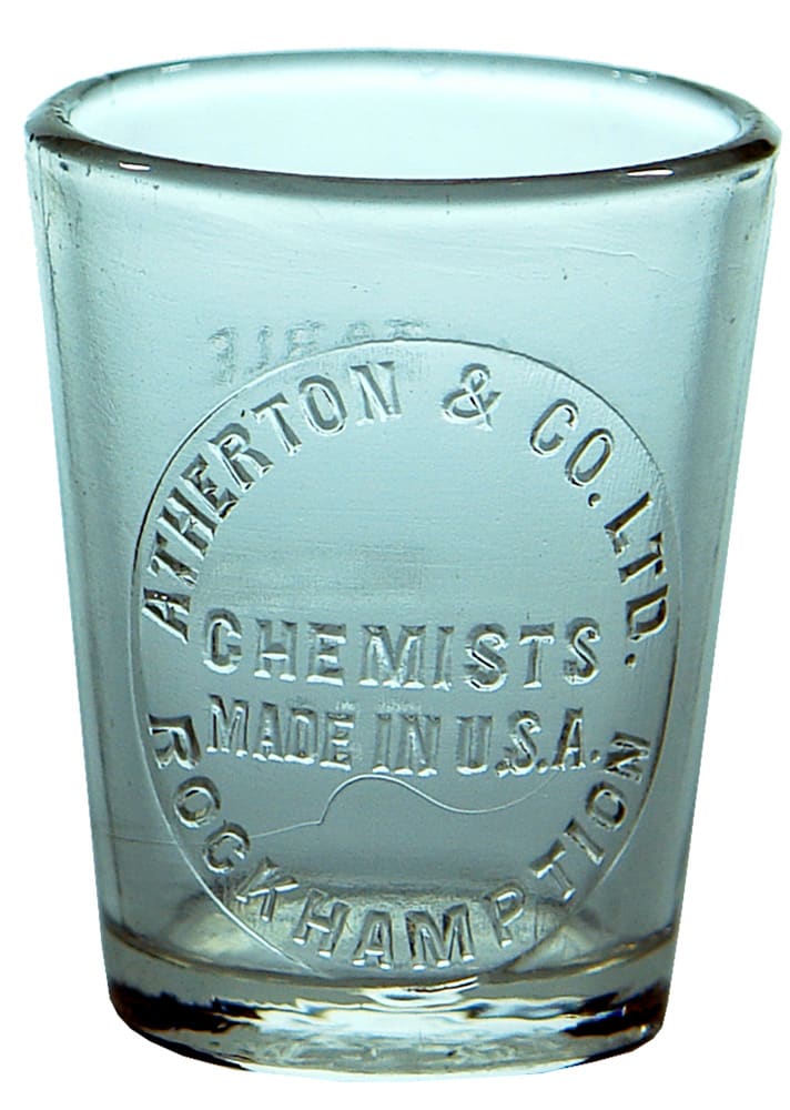 Atherton Chemist Rockhamption Rockhampton Medicine Glass