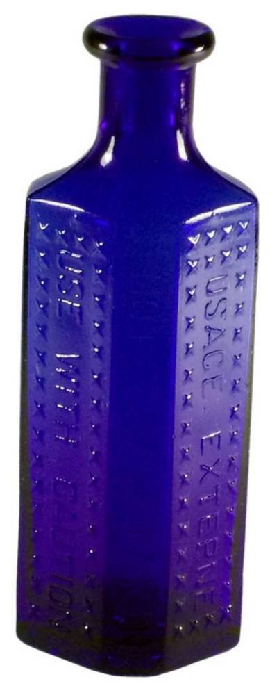Usage Externe Poison Cobalt Blue Bottle