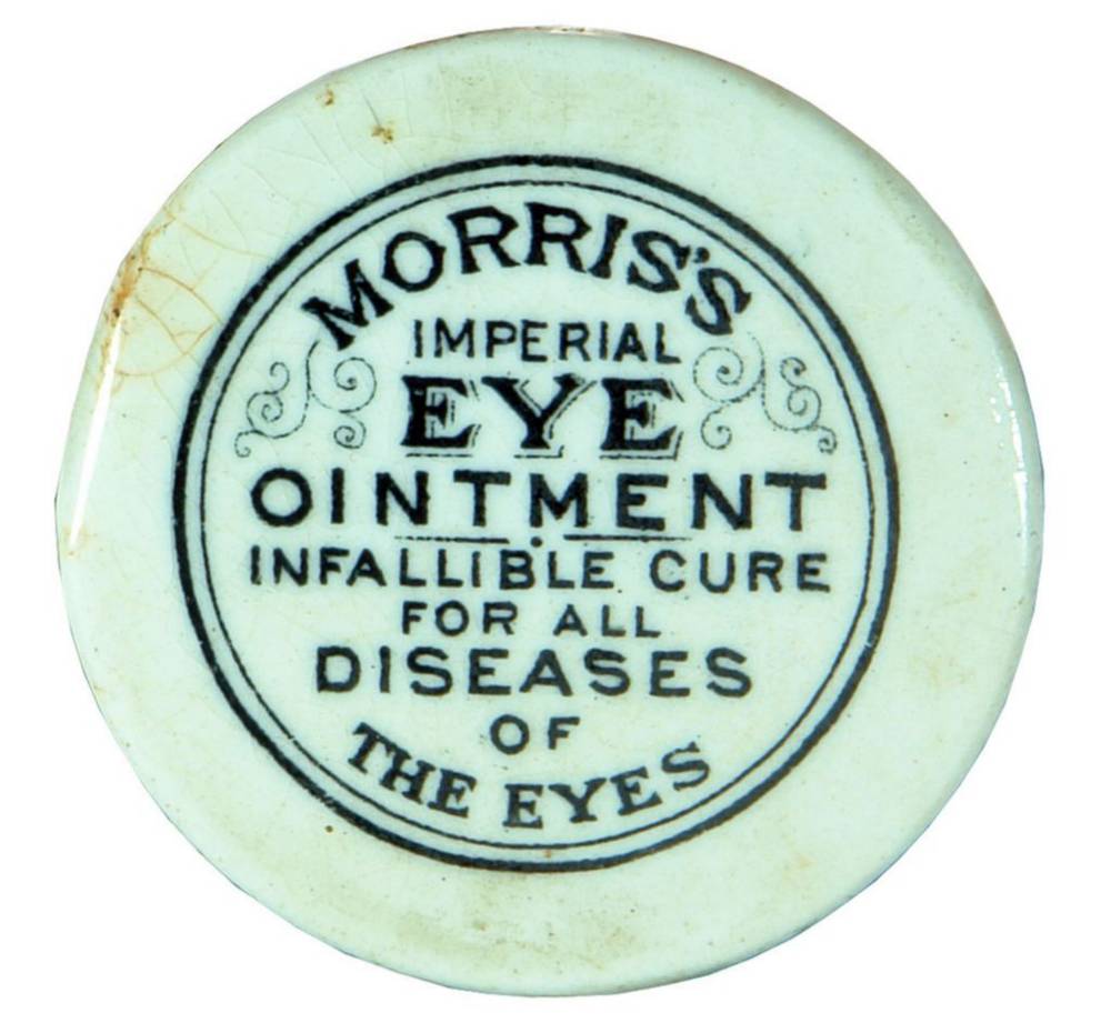 Morris's Imperial Eye Ointment Pot lid