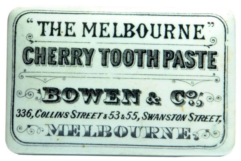 Bowen Melbourne Cherry Tooth Paste Pot Lid