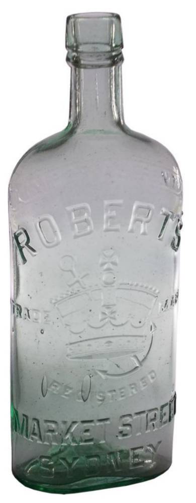 Roberts Market Street Sydney Crown Anchor Bottle