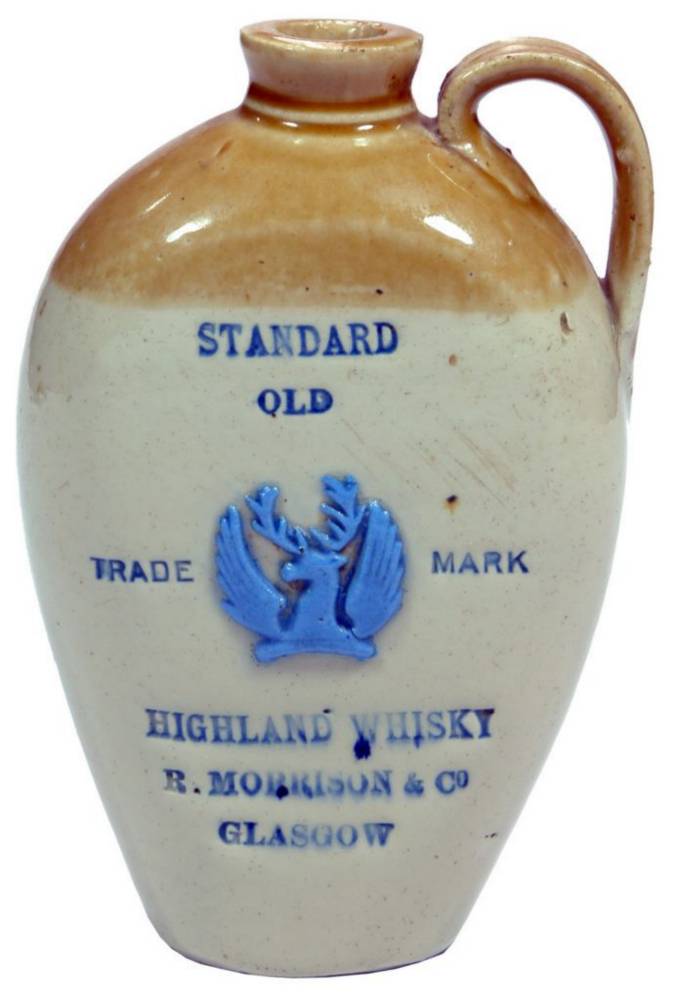 Morrison Glasgow Standard Old Highland Whisky Jug