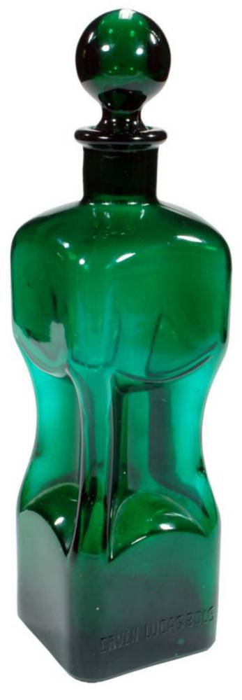 Erven Lucas Bols Pinch Waisted Gin Bottle