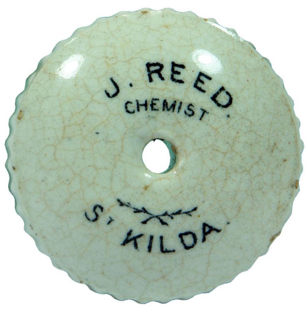 Reed Chemist St Kilda Pottery Feeder Cap