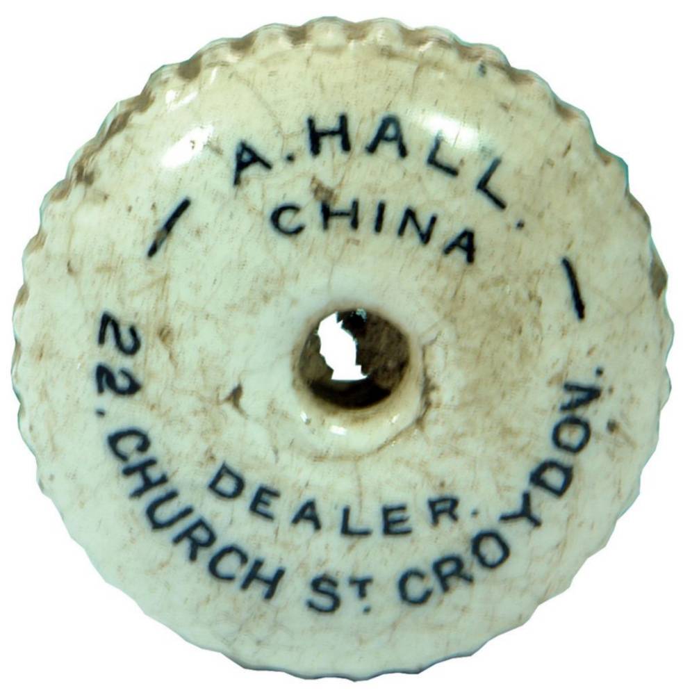 Hall China Dealer Croydon Ceramic Feeder Cap