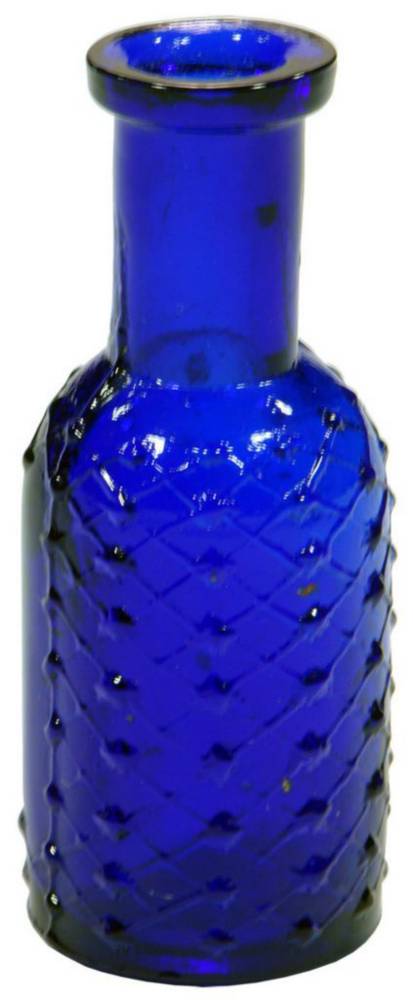 Lattice Cobalt Blue Glass Poison