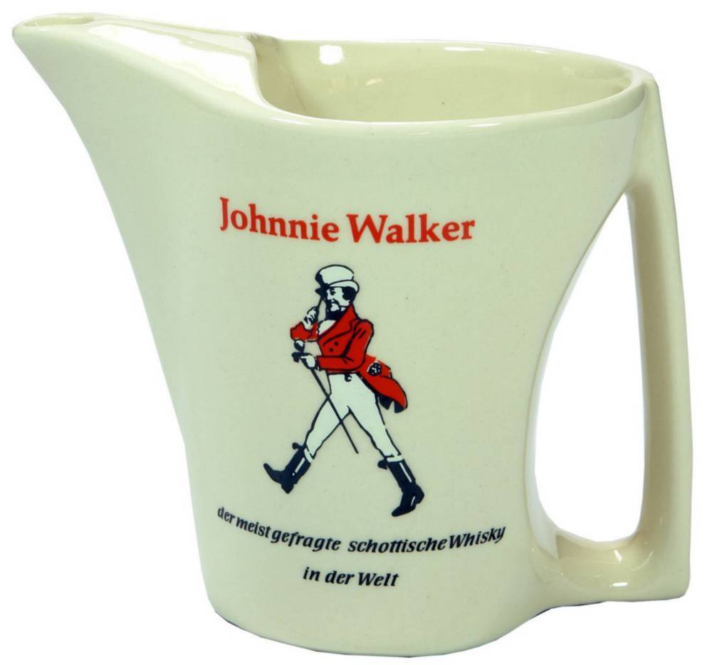 Johnnie Walker Advertising Water Jug