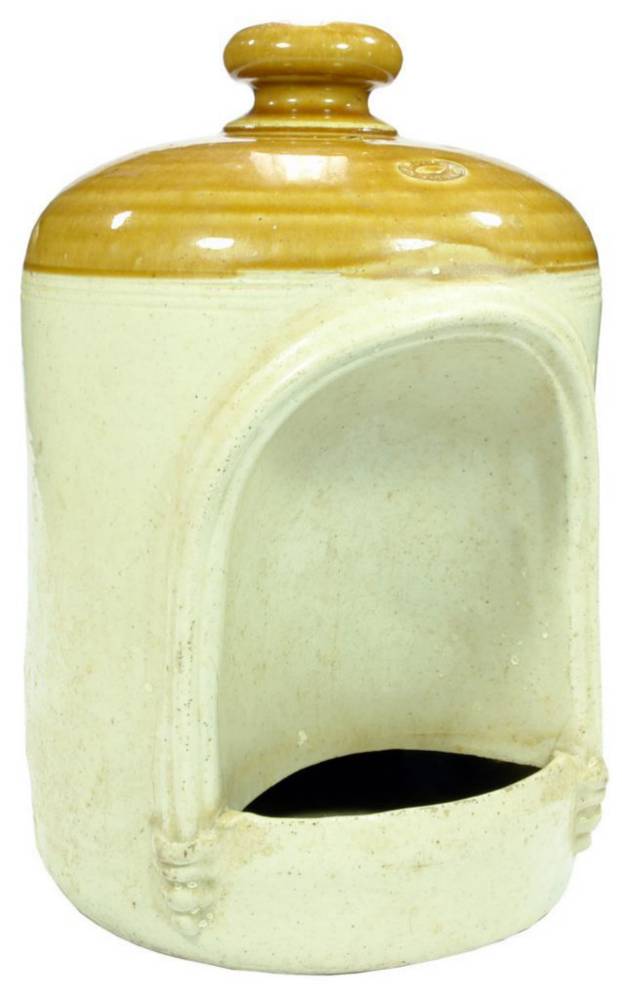 Fowler Sydney Pottery Bird Feeder Stoneware