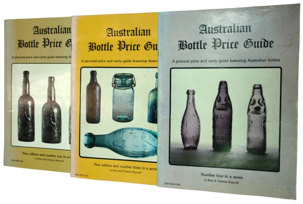 Australian Bottle Price Guides Books Roycroft