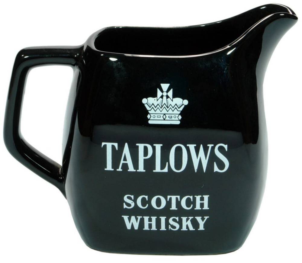 taplows Scotch Whisky Advertising Water Jug