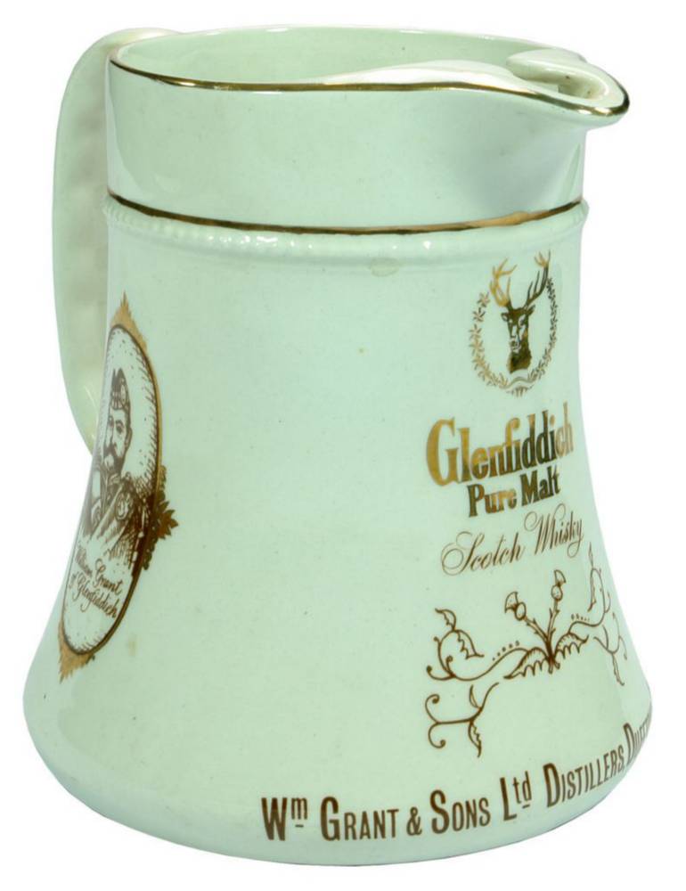 Glenfiddich Pure Malt Scotch Whisky Water Jug