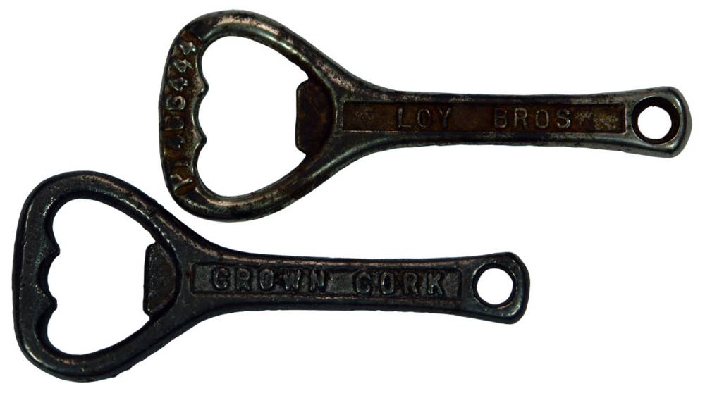 Loy Bros Crown Cork Cast Iron Bottle Openers