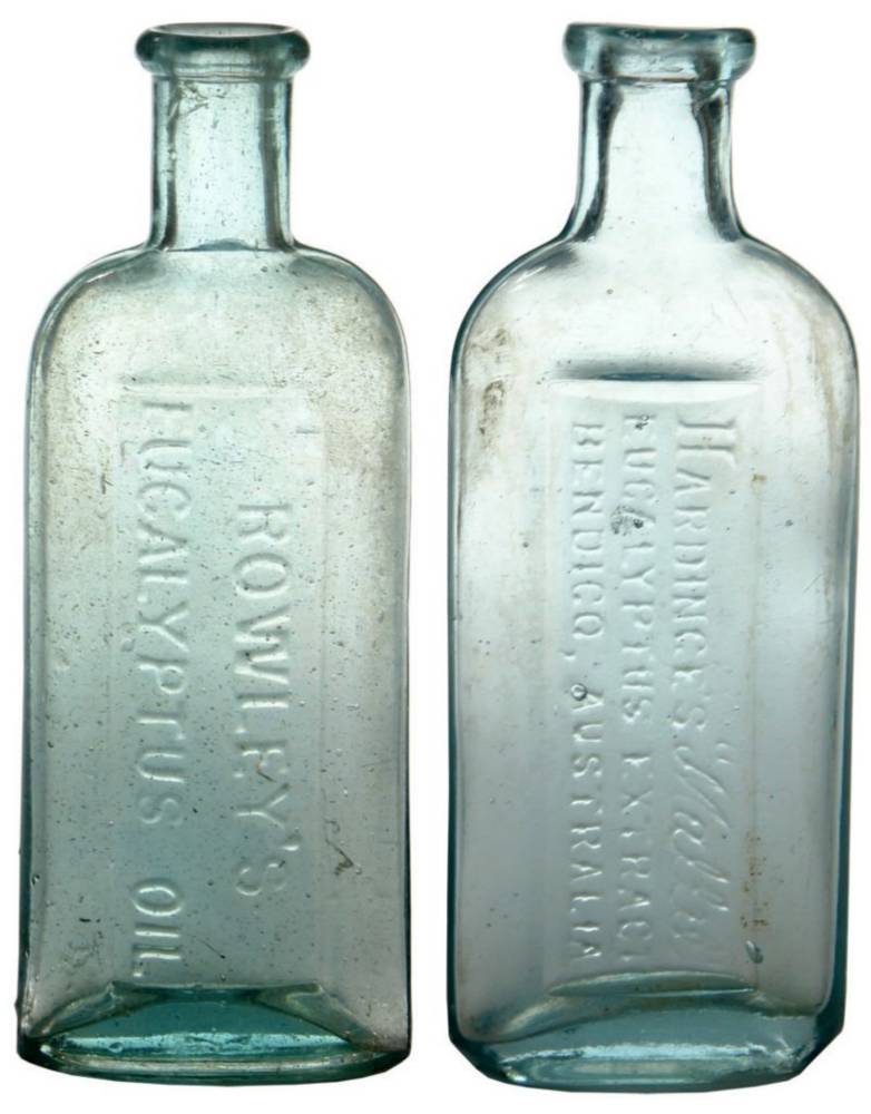 Rowley's Hardinge's Bendigo Eucalyptus Oil Bottles