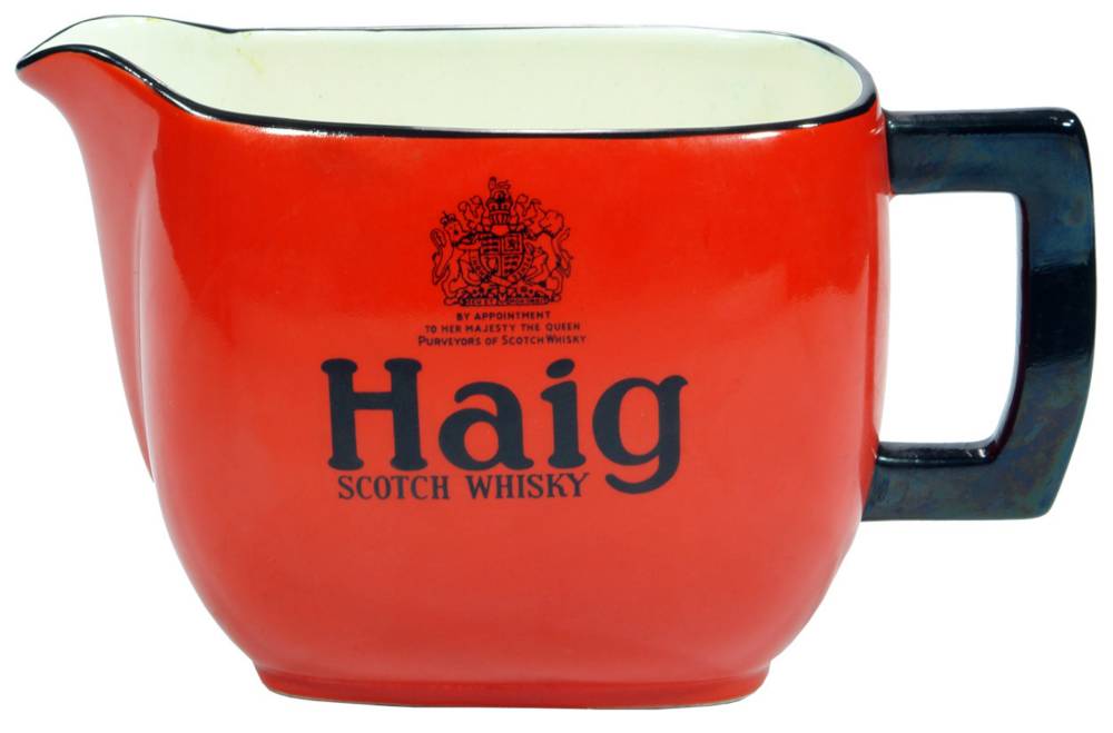 Haig Scotch Whisky Advertising Water Jug