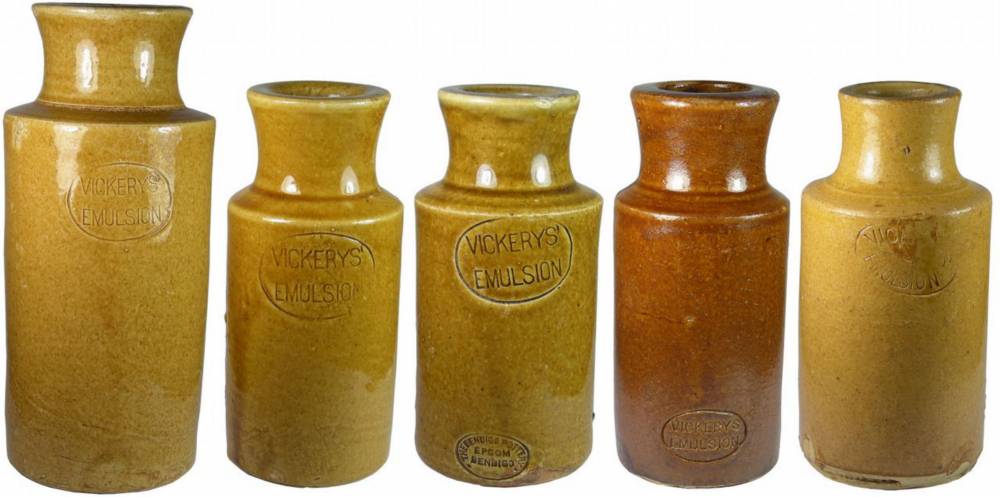 Collection Vickerys Emulsion Stoneware Jars