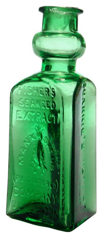 Fisher's Seaweed Extract Manx Shrub Quarrie's Patent Bottle