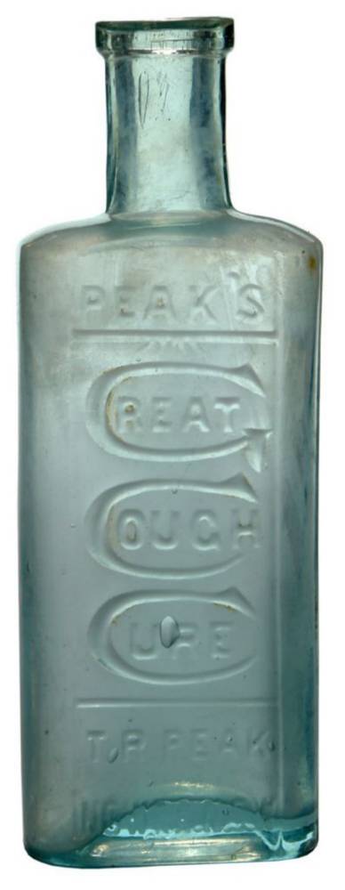 Peak's Great Cough Cure Nowra Bottle