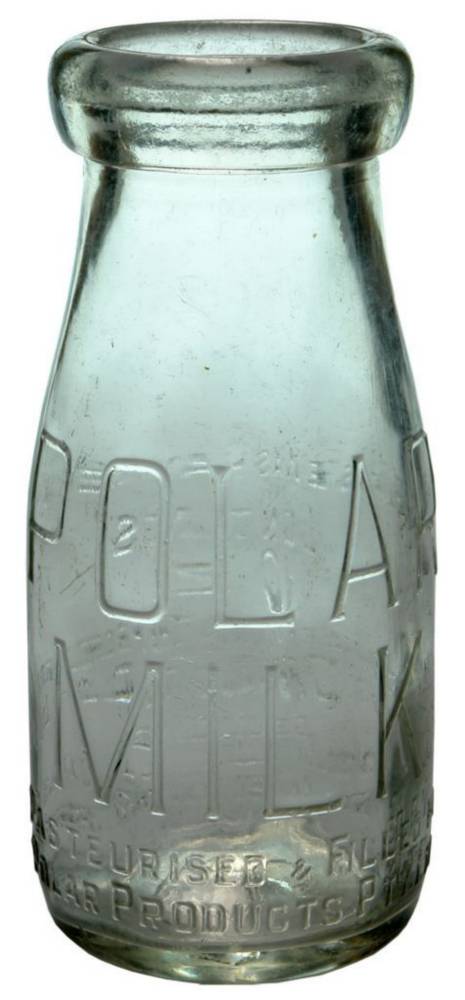 Polar Milk Geelong Half Pint Milk Bottle