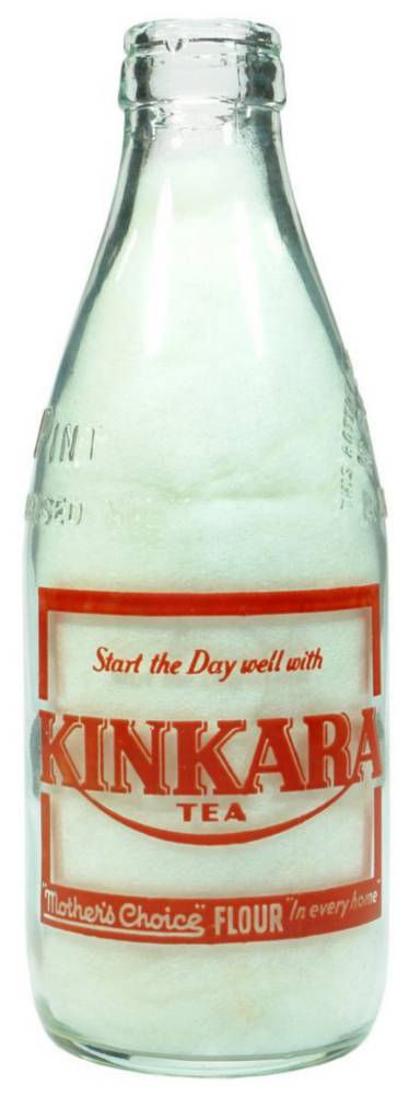 Kinkara Tea Mother's Choice Advertising Milk Bottle