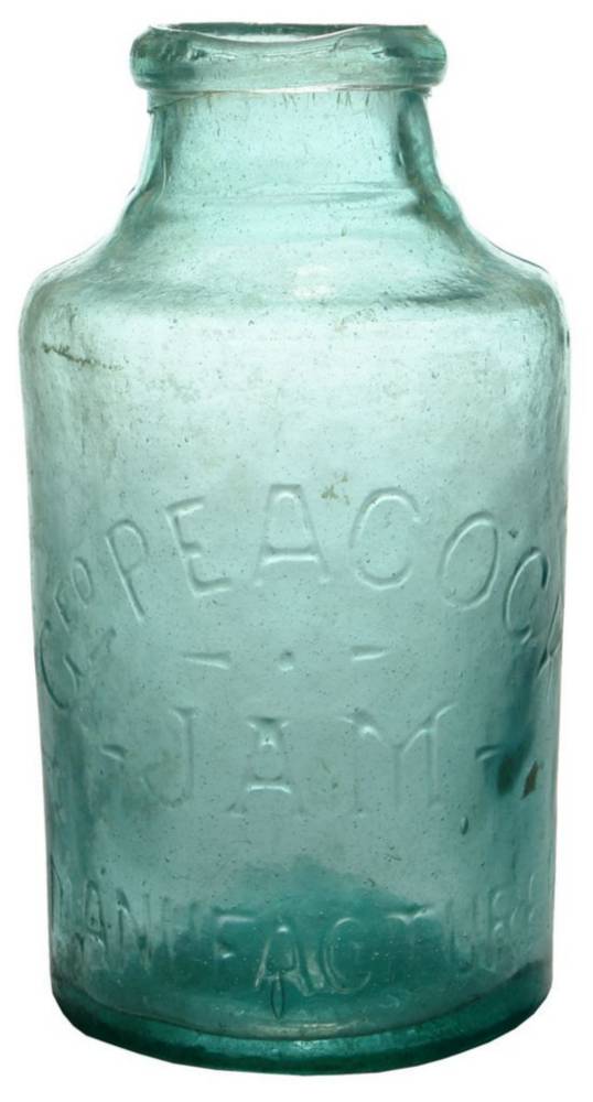 Geo Peacock Jam Manufacturer Glass Jar