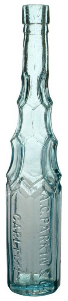 Parkin Carlton Scalloped Salad Oil Bottle