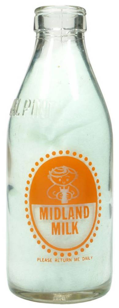 Midland Milk Charta Cheese Pint Bottle