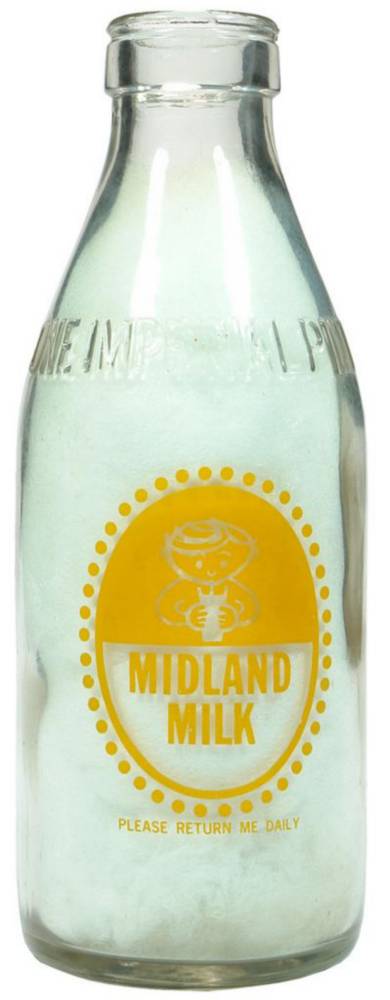 Midland Milk Charta Cheese Pint Bottle