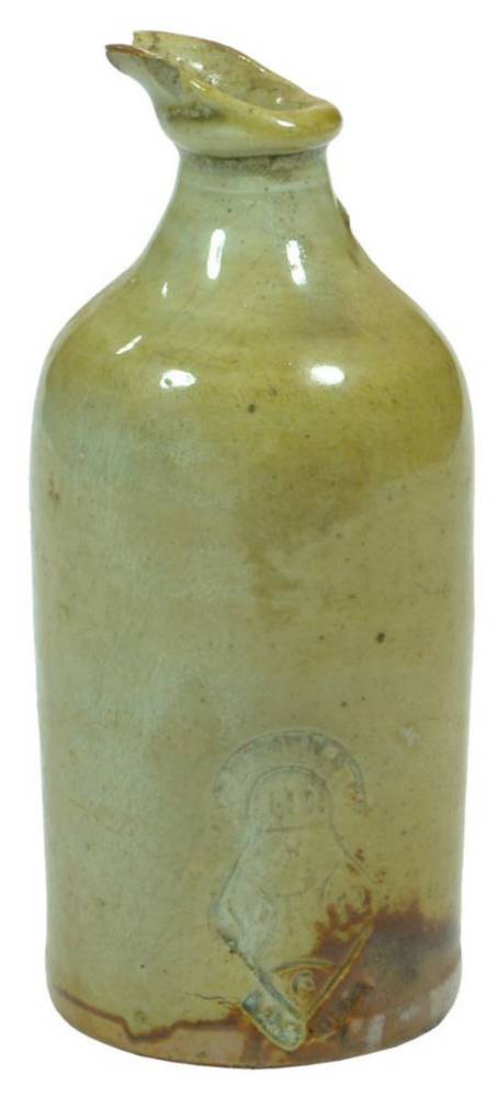 Blackwood London British Registration Diamond Stoneware Bottle