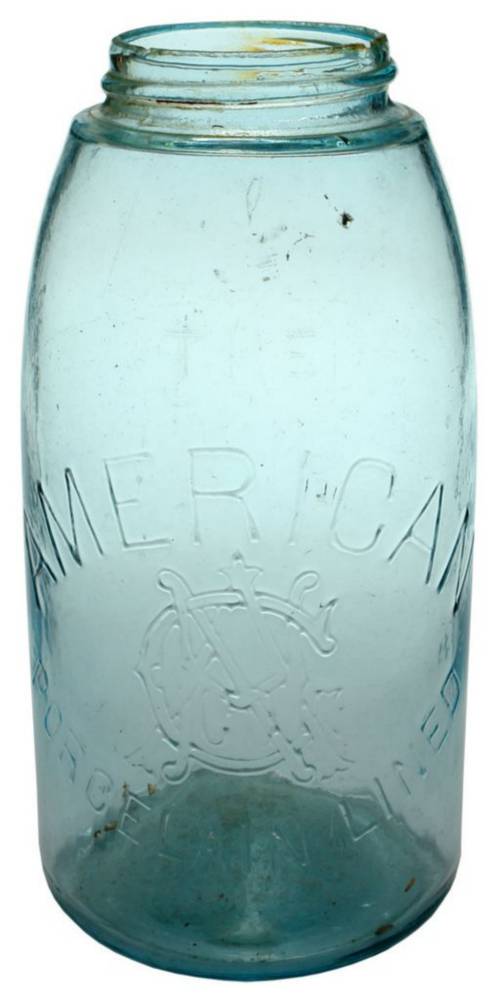 The American Porcelain Lined Preserving Jar