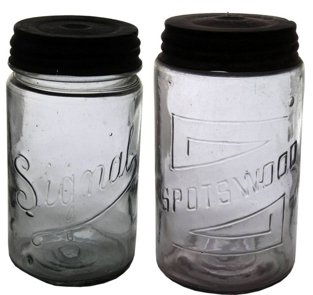 Signal Spotswood Fruit Preserving Jars