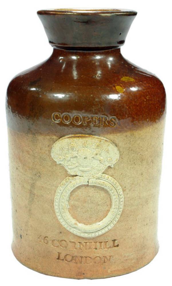 Coopers London Slab Seal Stoneware Jam Jar